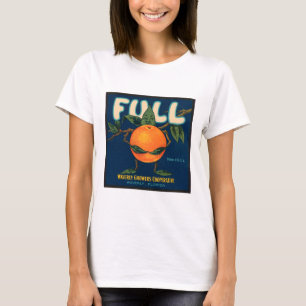 Camiseta Por completo - etiqueta anaranjada del cajón