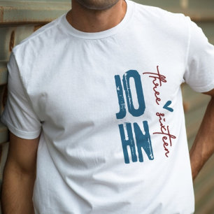 Camiseta Por Dios tan amado el mundo   Juan 3:16 Escritura