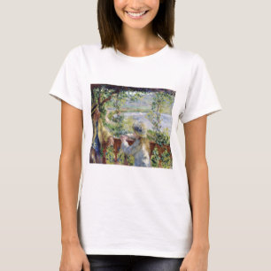 Camiseta Por el agua - Pierre-Auguste Renoir - 1880
