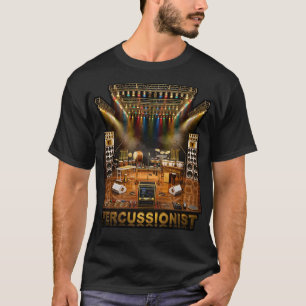 Camiseta Por el Amor a la Percusión Instrumentos Diversos