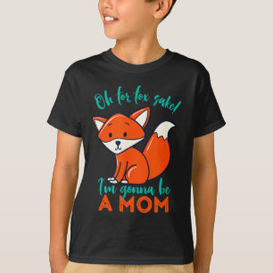 Camiseta Por el amor de Dios Voy a ser mamá Divertido Lindo