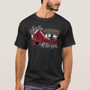 Camiseta Por El Amor Del Juego Fútbol Diversión Vintage Fo