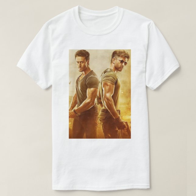 Camiseta Por el Bollywood de la guerra de las mujeres mascu (Diseño del anverso)
