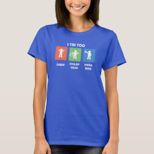 Camiseta Por el hincha del triatleta