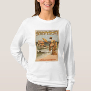 Camiseta Por el mar triste agita el "mensaje de Mikado "