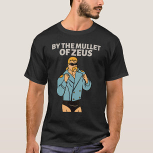 Camiseta Por El Mullet De Zeus Business In Front Fiesta In 