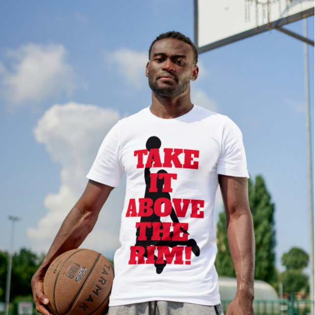 Camiseta Por Encima De La Cubierta | Frase de baloncesto co (Subido por el creador)