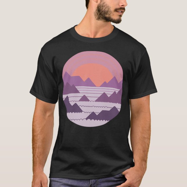 Camiseta Por Encima De Las Nubes (Anverso)