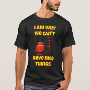 Camiseta Por eso no podemos tener cosas buenas para hombres