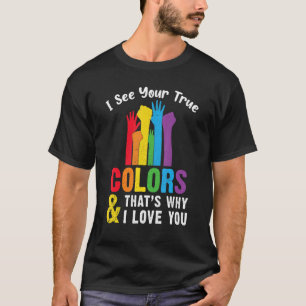 Camiseta Por Eso Te Amo Lgbt Orgullo Risa Lesbiana Gay