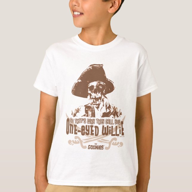 Camiseta "Por eso te llaman Willie tuerto" (Anverso)