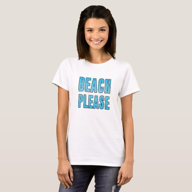 Camiseta Por favor (Anverso completo)