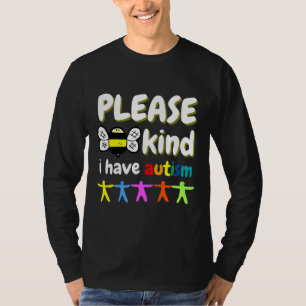 Camiseta Por Favor Amén Que Tengo Autismo Tengo Autismo Aut