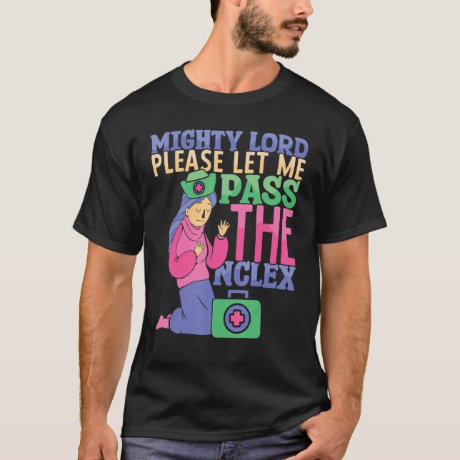 Camiseta Por favor, déjame pasar a las enfermeras del Hospi (Anverso)
