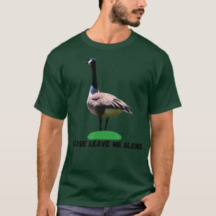 Camiseta Por favor, déjenme en paz, curiosa libertad ganosa