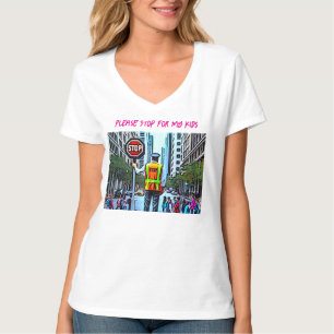 Camiseta Por Favor, Detengan A Mis Hijos