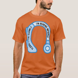 Camiseta Por Favor, Hable Claramente Con Insuficiencia Audi