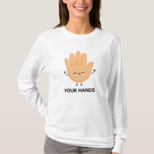 Camiseta Por favor lávese las manos