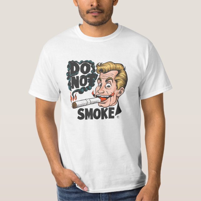 Camiseta Por favor, no fume (Anverso)