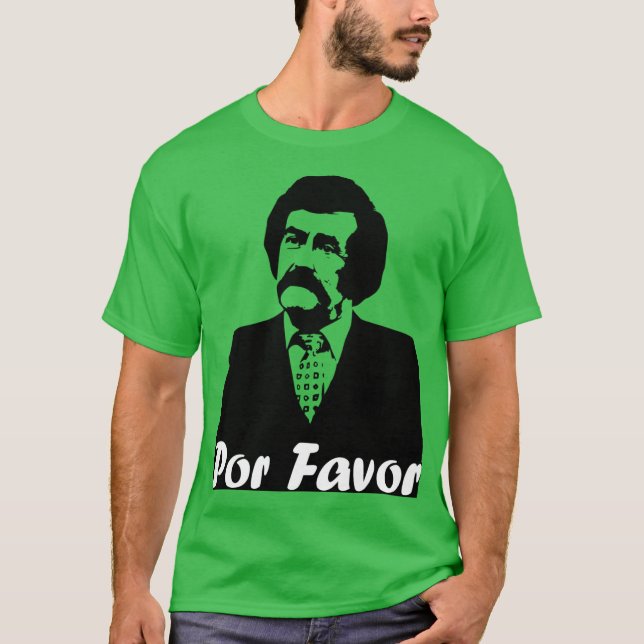 Camiseta Por favor retroceda (Anverso)