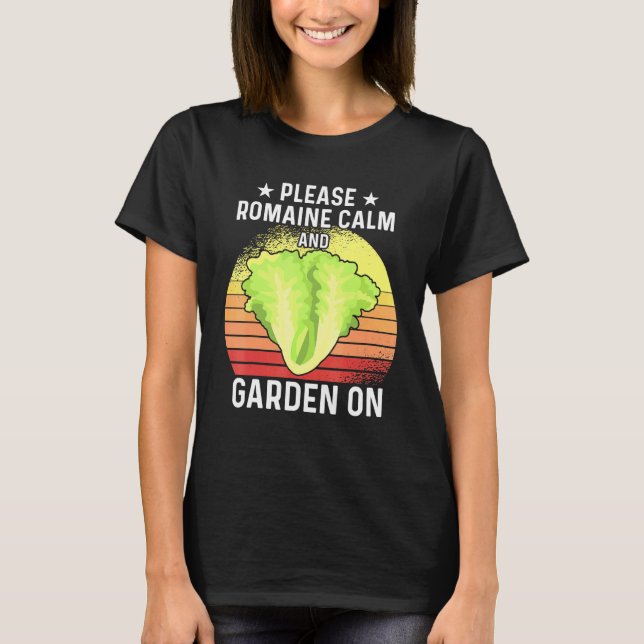 Camiseta Por Favor Romaine Calm And Garden On 2 (Anverso)