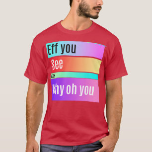Camiseta Por favor, vea a kay de forma colorida