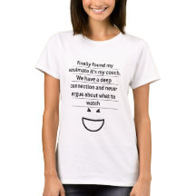 Por fin encontré mi alma gemela es mi sofá Tshirt
