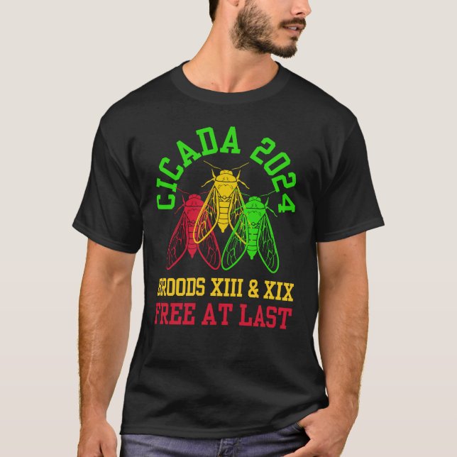 Camiseta Por fin la CICADA 11 de junio se liberó (Anverso)