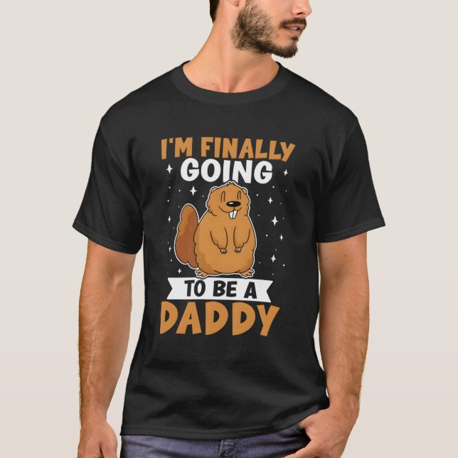 Camiseta Por Fin Voy A Ser Papi (Anverso)