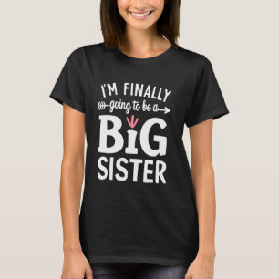 Camiseta Por fin voy a ser una Hermana Grande orgullosa