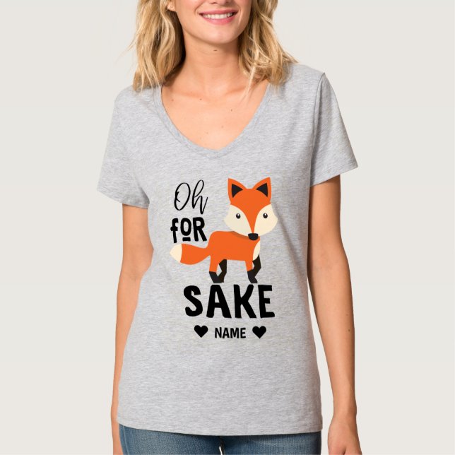 Camiseta Por Fox Sake (Anverso)
