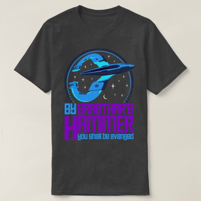 Camiseta Por Grabthars Hammer (Diseño del anverso)