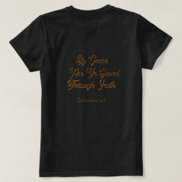 Camiseta Por Gracia Sois Salvos Efesios 2 Escritura