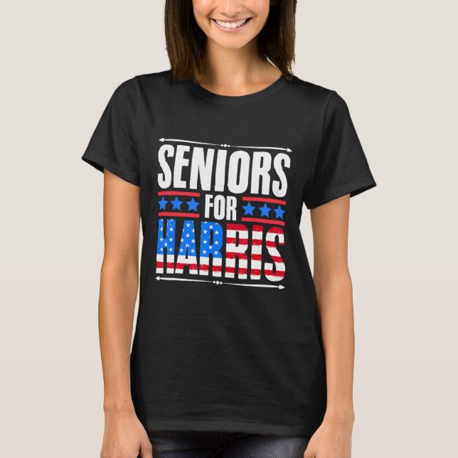 Camiseta Por Harris Usa Presidenta Kamala Harris 2024 (Anverso)