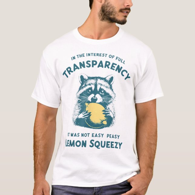 Camiseta Por Interés No Era Fácil Lemon De Peasy (Anverso)