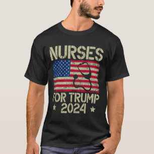Camiseta Por la bandera estadounidense de Trump 2024, Trump