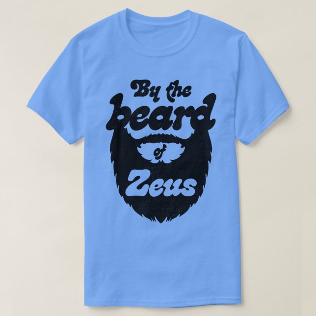 Camiseta Por la barba de Zeus (Diseño del anverso)