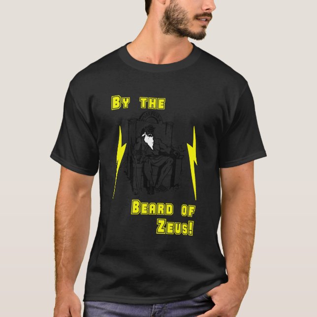 Camiseta ¡Por la barba de Zeus! (Anverso)