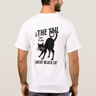 Camiseta "Por la cola del gran gato negro"