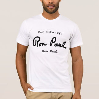 Camiseta Por la libertad Ron Paul