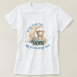 Camiseta Por La Luna Teddy Bear Bebé Beber Ducha