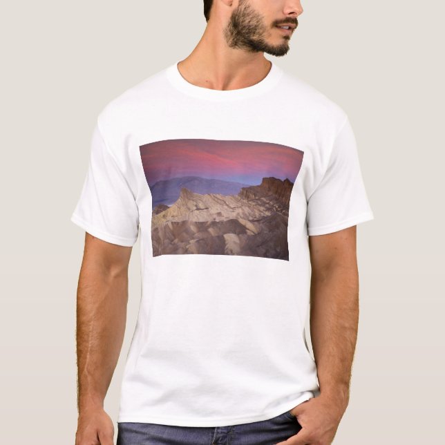 Camiseta Por la mañana primera luz sobre Zabriskie Point y  (Anverso)