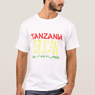 CAMISETA POR LA NATURALEZA, AFRICANO, LLEVADO ADENTRO,