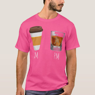Camiseta Por La Noche El Café Whiskey - Latte Am W