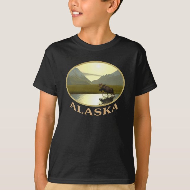 Camiseta Por la tarde Moose (Anverso)