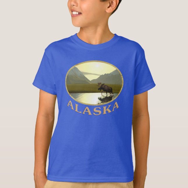 Camiseta Por la tarde Moose (Anverso)