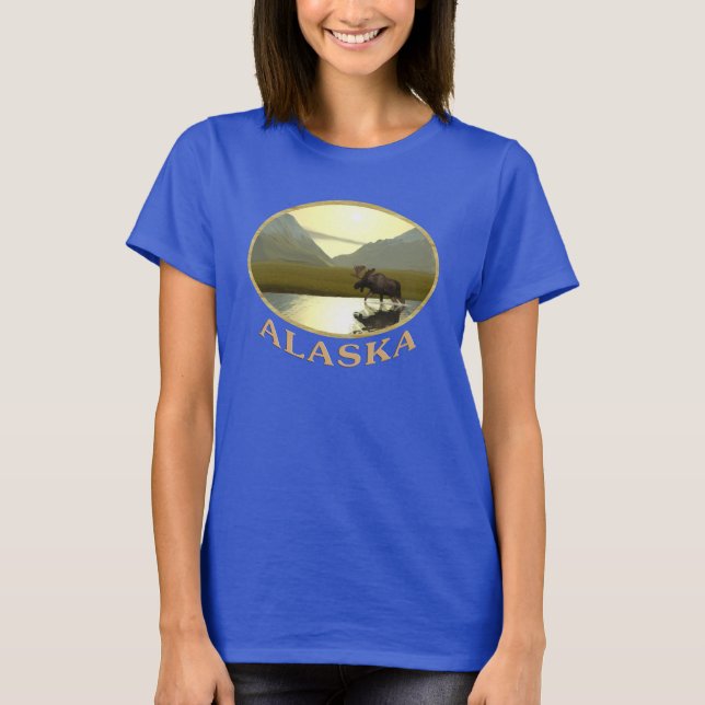 Camiseta Por la tarde Moose (Anverso)