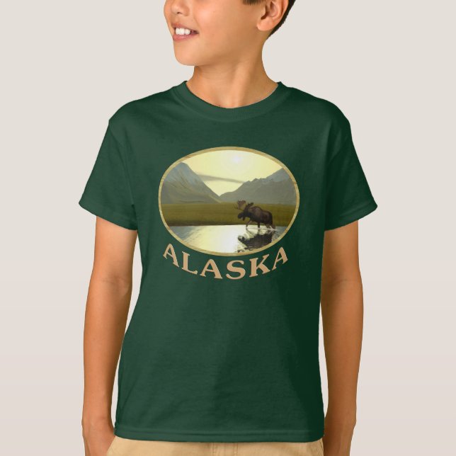 Camiseta Por la tarde Moose (Anverso)
