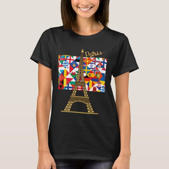 Camiseta Por la victoria en París (Anverso)