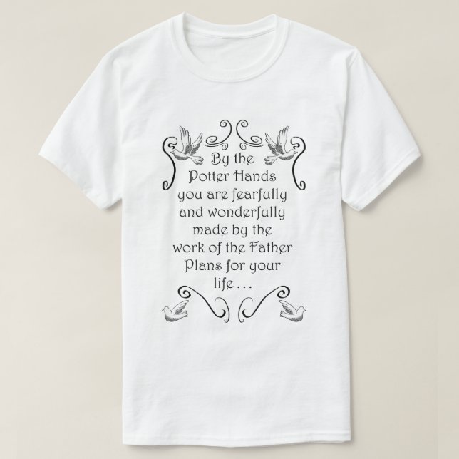 Camiseta Por las manos potter (Diseño del anverso)